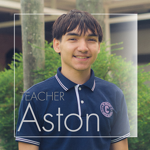 Teacher Aston
